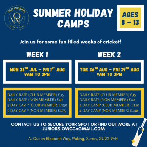 2025 Summer Holiday Camp Details